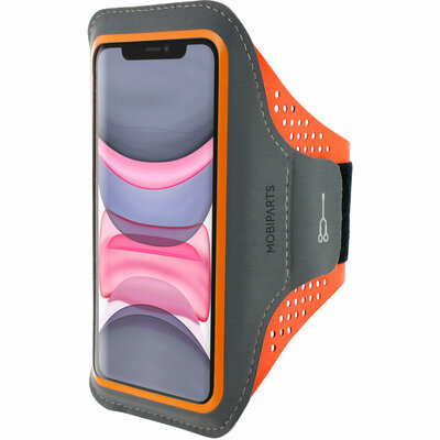 Mobiparts&nbsp;Comfort iPhone 11 sportband Oranje