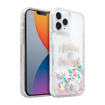 LAUT Liquid iPhone 12 Pro / iPhone 12 hoesje Unicorn