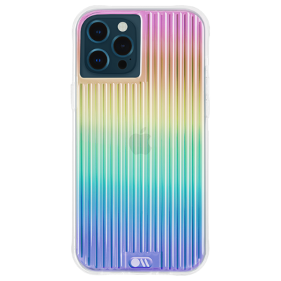Case-Mate Tough Groove iPhone 12 Pro Max hoesje Iridescent