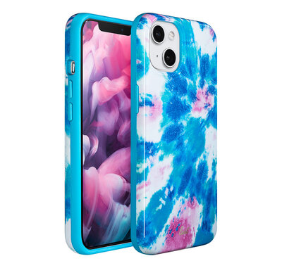 LAUT Huex Tie Dye iPhone 13 hoesje Zwart