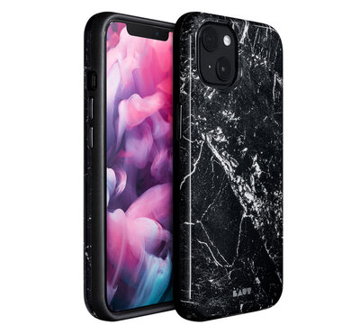 LAUT Huex Elements iPhone 13 hoesje Zwart