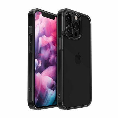 LAUT Crystal X iPhone 13 Pro hoesje Zwart