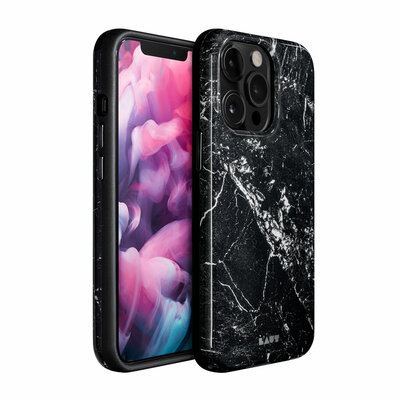 LAUT Huex Elements iPhone 13 Pro hoesje Zwart