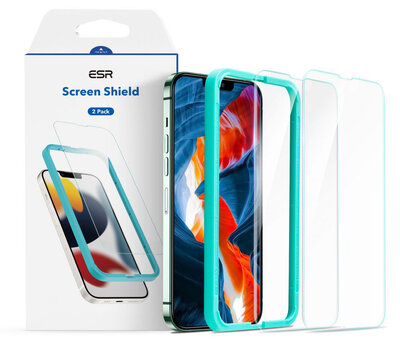 ESR Glazen iPhone 13 Pro Max screenprotector 2 pack