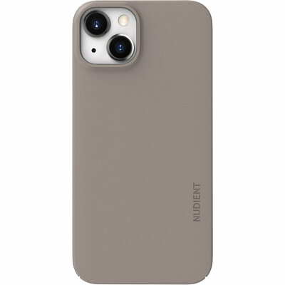 Nudient Thin Case MagSafe iPhone 13 mini hoesje Beige