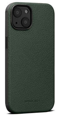 Woolnut Leather MagSafe iPhone 14 Plus hoesje groen