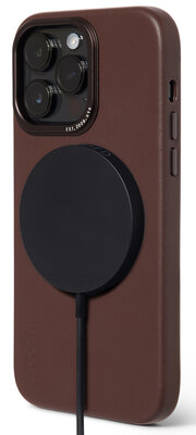 Decoded leren MagSafe iPhone 14 Pro Max hoesje bruin