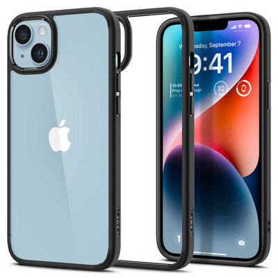 Spigen Ultra Hybrid iPhone 14 Plus hoesje zwart