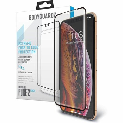 BodyGuardz Pure 2 Edge to Edge Glass iPhone 11 Pro Max / XS Max screenprotector