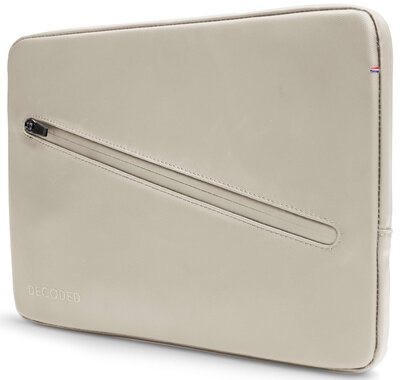 Decoded Frame Nylon MacBook 13 / 14 inch sleeve beige