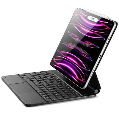 ESR Rebound Magnetic KeyBoard iPad Pro 11 inch / iPad Air 10,9 inch toetsenbordhoesje Zwart