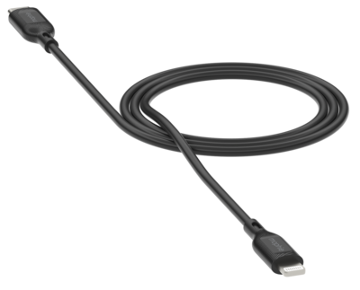 mophie Essentials USB-C naar Lightning kabel 3 meter zwart