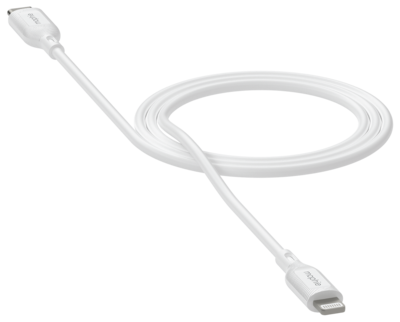 mophie Essentials USB-C naar Lightning kabel 3 meter wit