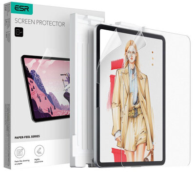ESR Paper Feel iPad Air 13 inch screenprotector 2 pack