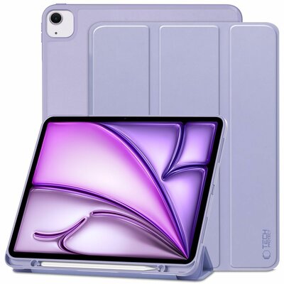 Tech Protection Slim Pencil iPad Air 2024 13 inch hoesje violet