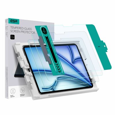 ESR iPad Air 11 inch glazen screenprotector 2 pack