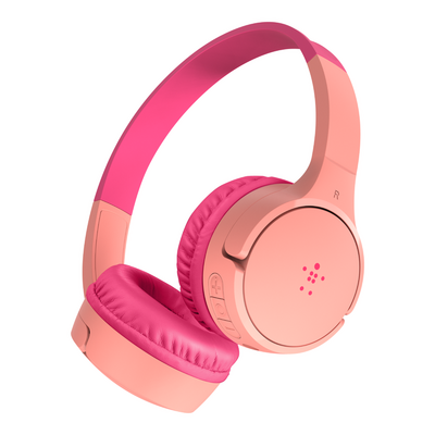 Belkin SoundForm mini draadloze koptelefoon voor kinderen roze