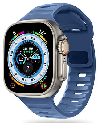 TechProtection Active Apple Watch 49 / 45 / 42 mm bandje blauw