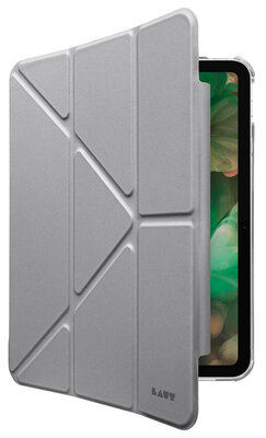 LAUT Huex Folio iPad Pro 11 inch 2024 hoesje grijs