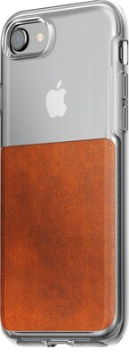 Nomad Clear iPhone SE 2022 / 2020 / 8 / 7 hoesje Bruin