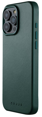 Mujjo Leather MagSafe iPhone 16 Pro Max hoesje livid green