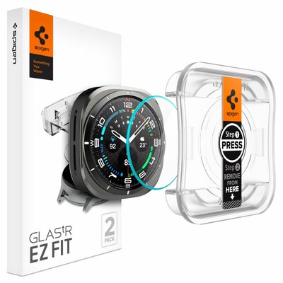 Spigen EZ Fit Galaxy Watch Ultra 47 mm screenprotector 2 pack