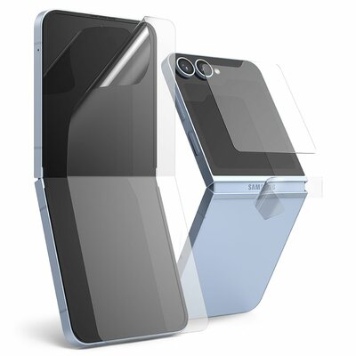 Ringke 3 in 1 Galaxy Z Flip 6 screenprotector set