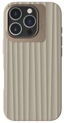 Nudient Bold Case iPhone 16 Pro hoesje beige