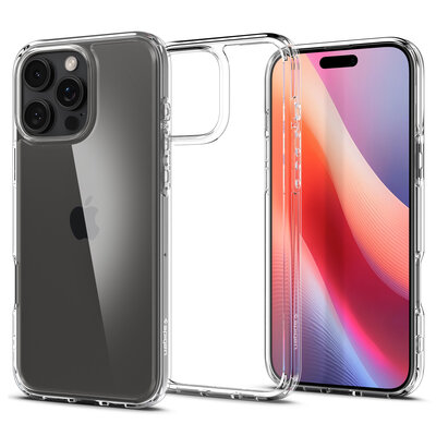 Spigen Ultra Hybrid iPhone 16 Pro Max hoesje transparant