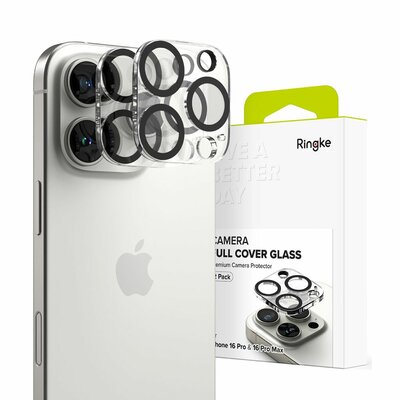 Ringke Camera iPhone 16 Pro / 16 Pro Max beschermer 2 pack