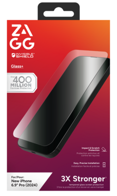 ZAGG Glass Plus iPhone 16 Pro Max glazen screenprotector