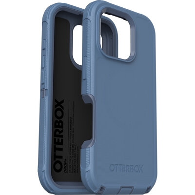 Otterbox Defender MagSafe iPhone 16 Pro hoesje blauw