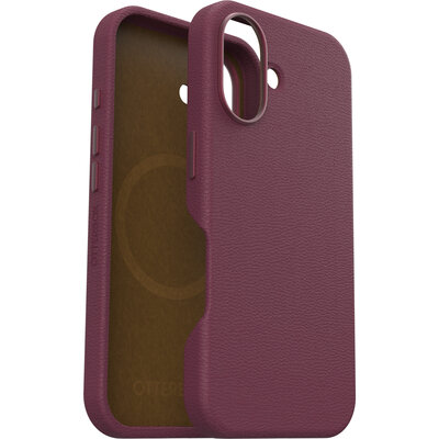 Otterbox Symmetry Cactus leren iPhone 16 hoesje rood