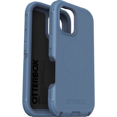 Otterbox Defender MagSafe iPhone 16 Plus hoesje blauw