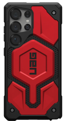 UAG Monarch Pro Galaxy S25 Ultra hoesje rood