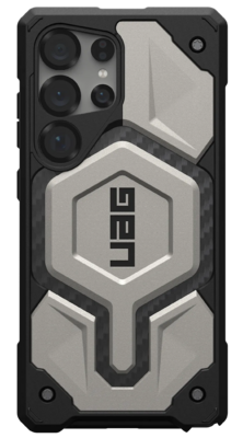 UAG Monarch Pro Galaxy S25 Ultra hoesje titanium