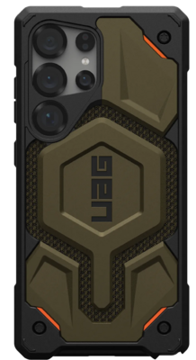 UAG Monarch Pro Galaxy S25 Ultra hoesje kevlar groen