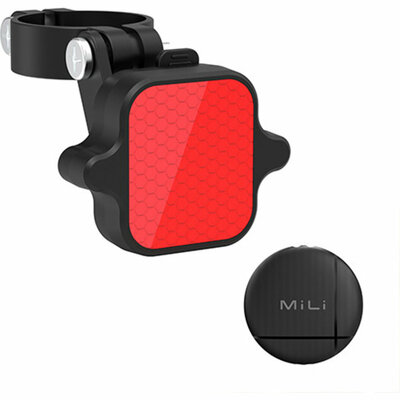 MiLi LiTag bluetooth tracker fiets achterlicht reflector Find My Netwerk