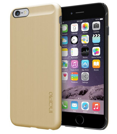 Iedereen Ontvangst horizon Incipio Feather Shine case Gold voor je iPhone 6 Plus - Appelhoes