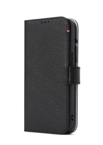 Structureel herfst Ellendig Decoded Leather 2 in 1 Wallet iPhone 13 Pro hoesje Zwart - Appelhoes