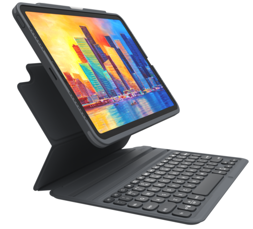 vasthouden lid Uitstekend ZAGG Pro Keys iPad 2022 10.9 inch toetsenbord hoesje Zwart - Appelhoes