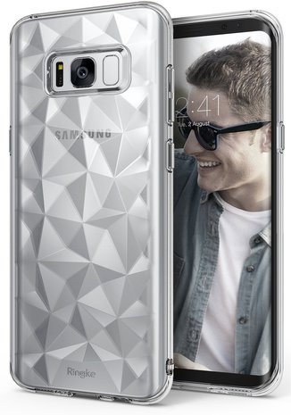 Eentonig telefoon Minst Ringke Air Prism Galaxy S8 hoesje Doorzichtig - Appelhoes