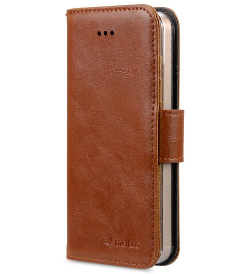 Melkco Wallet iPhone SE/5S hoesje Bruin