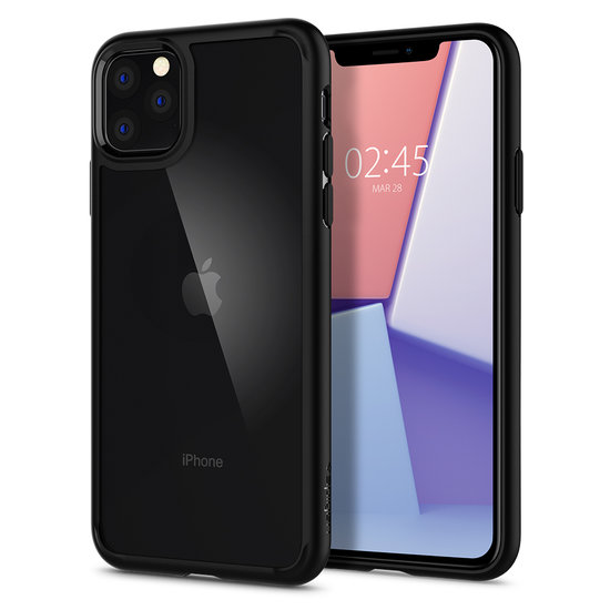 Spigen Ultra Hybrid iPhone 11 Pro hoesje Zwart