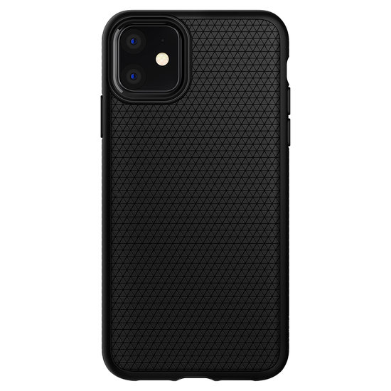 Spigen Liquid Air iPhone 11 hoesje Zwart