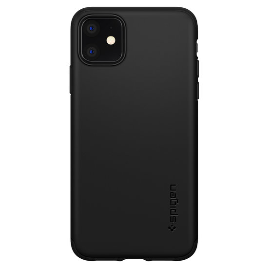 Spigen Thin Fit iPhone 11 hoesje Zwart