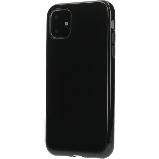 Mobiparts Classic TPU iPhone 11 hoesje Zwart