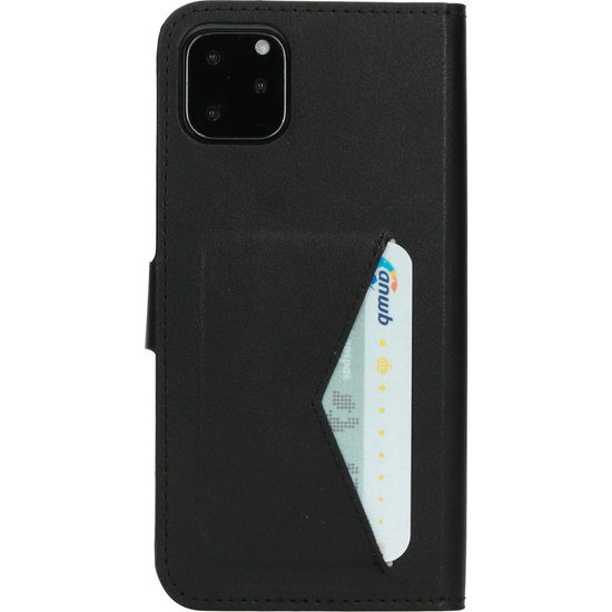 Mobiparts Classic Wallet iPhone 11 hoesje Zwart