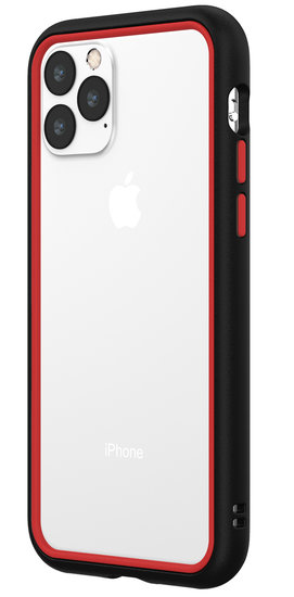 Rhinoshield CrashGuard NX iPhone 11 Pro bumper hoesje Zwart Rood