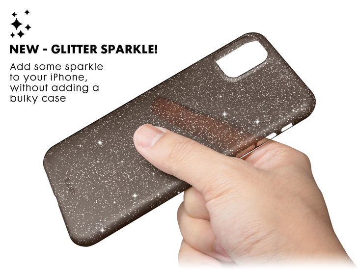 LAUT SlimSkin iPhone 11 Pro hoesje Zwart Sparkle